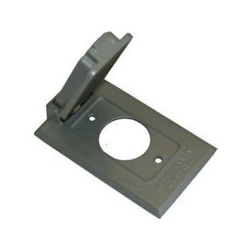 Westgate Single Receptacle, Vertical, Bronze, Electrical Products