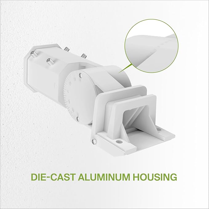 ASD Lighting Slip fitter Mounting Bracket for LED Area Lights LSB2 LSB5 400-500W White