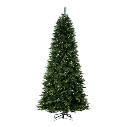 Vickerman 9' x 49" Southern Mixed Spruce Artificial Christmas Tree with Warm White LED Lights.