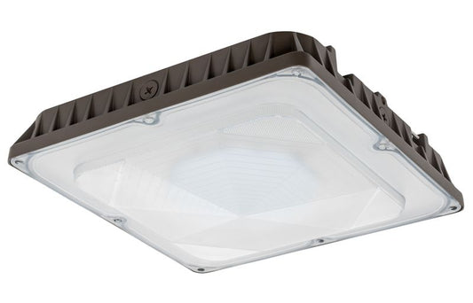 Westgate LED Canopy / Garage Series 2, Outdoor Lighting, 80W, 9400 Lumens, 4000K, Bronze Finish, 0~10V Dimmable