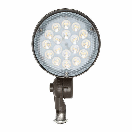 Westgate 42W, 4200 Lumens, 5000K CW. 1/2' Knuckle, Outdoor Lighting, 42W, 5200 Lumens, 5000K, Bronze 0~10V Dimmable