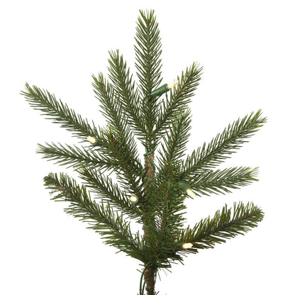 Vickerman 7.5' x 57" Fresh Fraser Fir Artificial Christmas Tree Warm White Dura-lit LED Lights