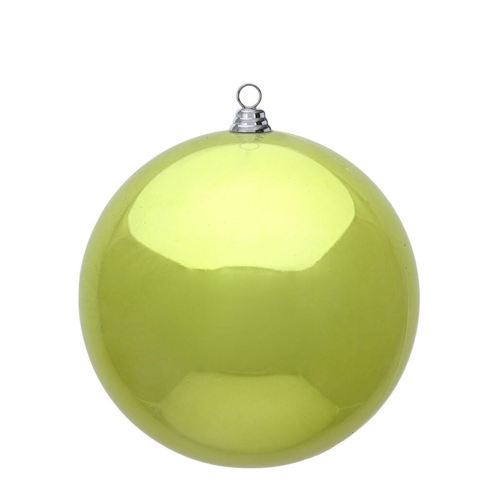 Vickerman 15.75" Lime Shiny Ball Ornament