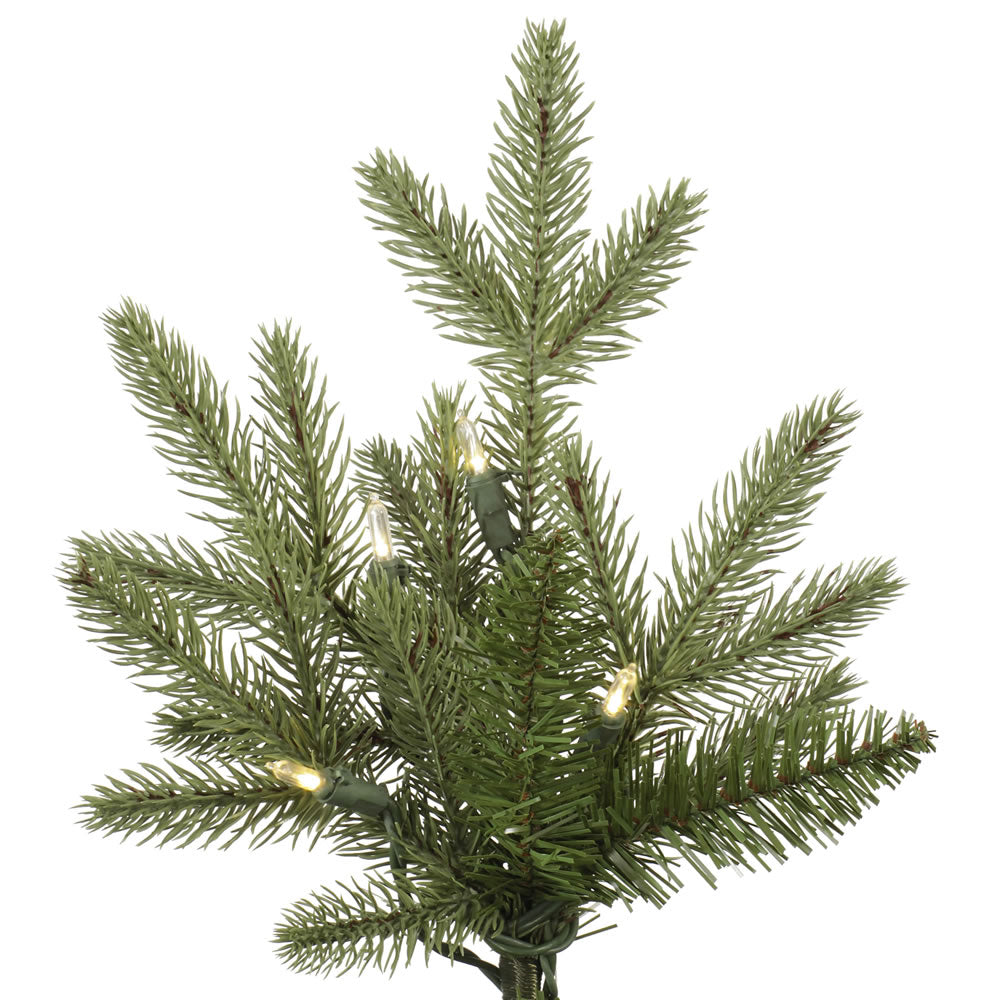 Vickerman 7.5' Fresh Balsam Fir Artificial Christmas Tree Warm White Dura-Lit® LED Lights