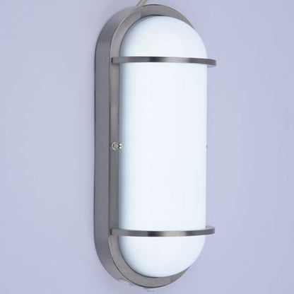 Euri Lighting EOL-WL16FR-3100SE Residential LED 12.5-Watt Oval Wall Sconce Wet Rated 6 Color Selectable Non-Dimmable Photocell Sensor