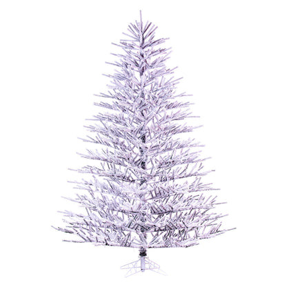 Vickerman 4.5' x 43" Flocked Pistol Pine Artificial Unlit Christmas Tree.