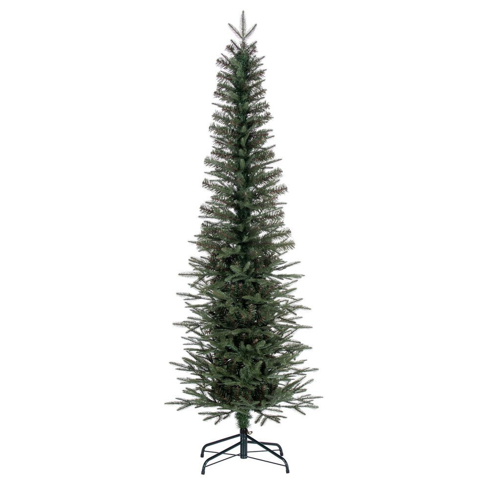 Vickerman 7.5' Bixley Pencil Fir Artificial Christmas Tree Unlit