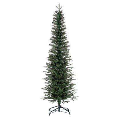 Vickerman 7.5' Bixley Pencil Fir Artificial Christmas Tree Unlit
