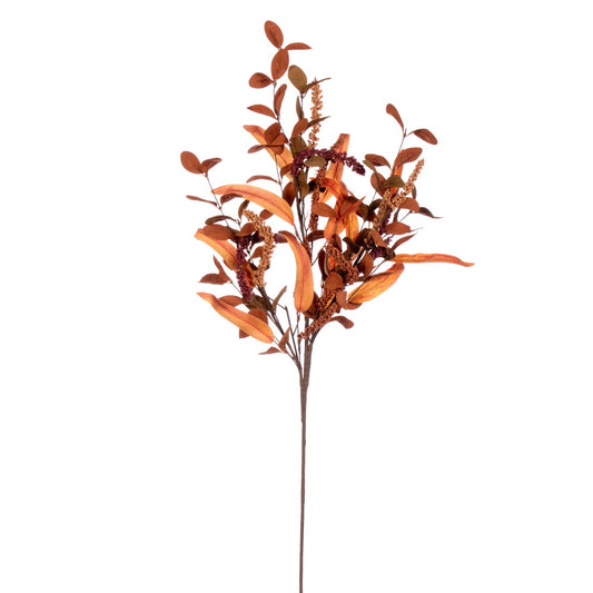 Vickerman 34" Artificial Autumn Berry and Foliage Spray 2 per bag.