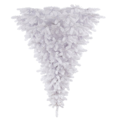 Vickerman 6' White Upside Down Artificial Christmas Tree Unlit