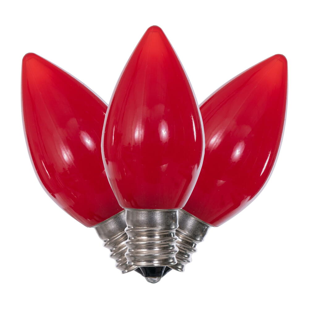 Vickerman C7 Ceramic LED Red Bulb bag of 25