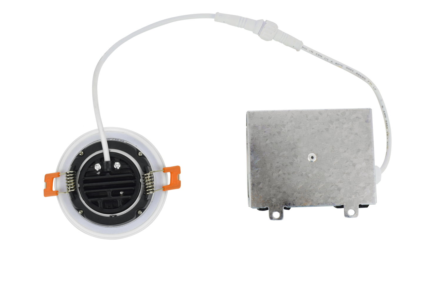 ASD Lighting LED Round Recessed Gimbal 4" 12W Dimmable CCT Selectable 3000/4000/5000K White ETL