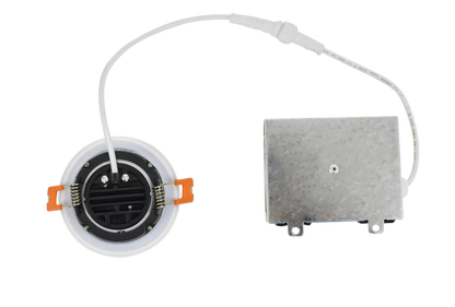 ASD Lighting LED Round Recessed Gimbal 4" 12W Dimmable CCT Selectable 3000/4000/5000K White ETL