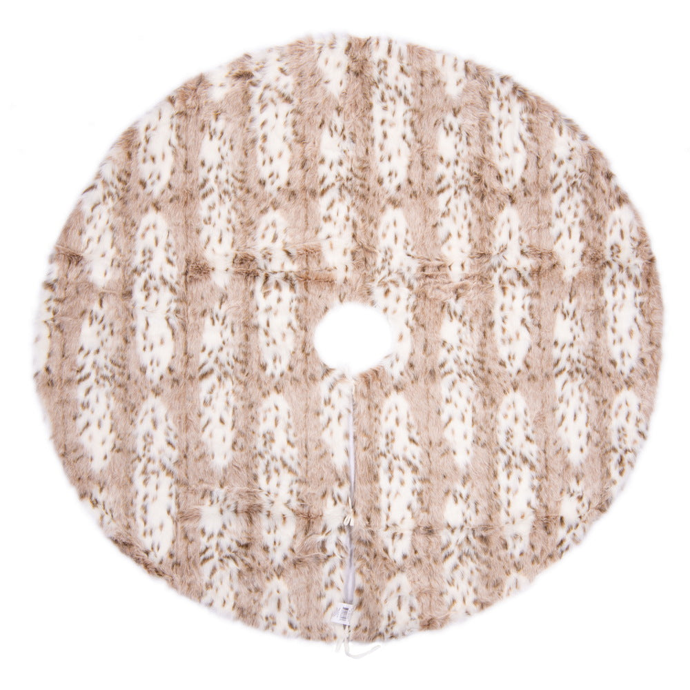 Vickerman 72" Iberian Faux Fur Tree Skirt