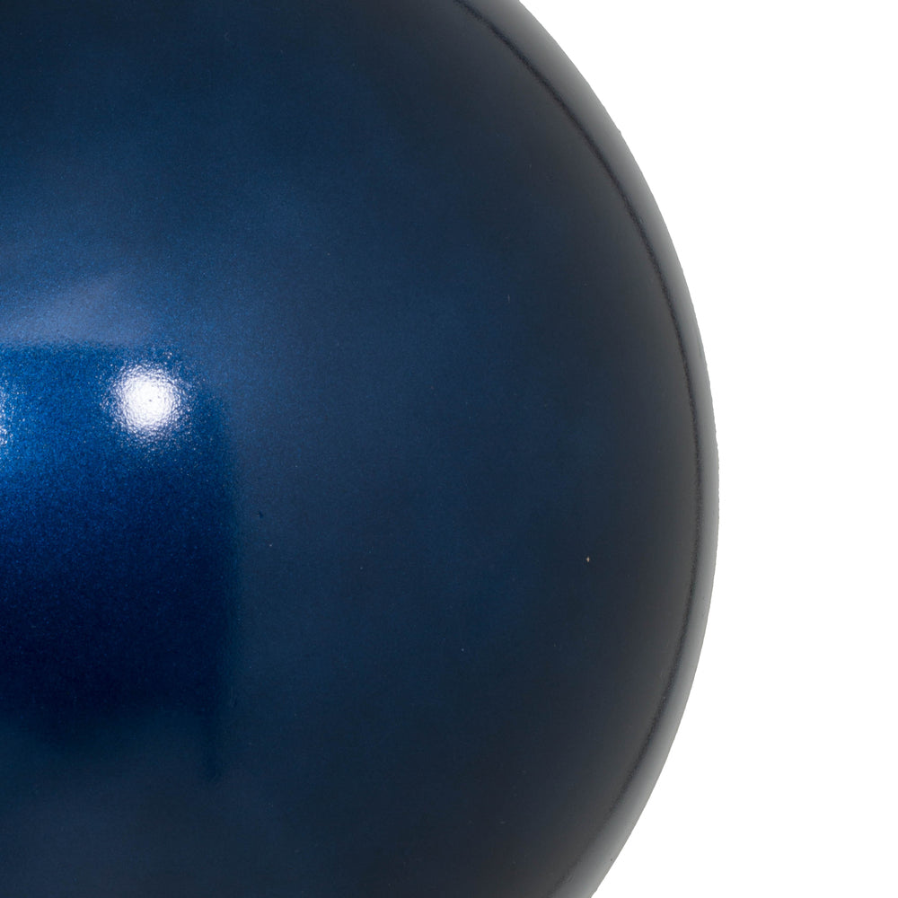 Vickerman 10" Midnight Blue Candy Ball Ornament