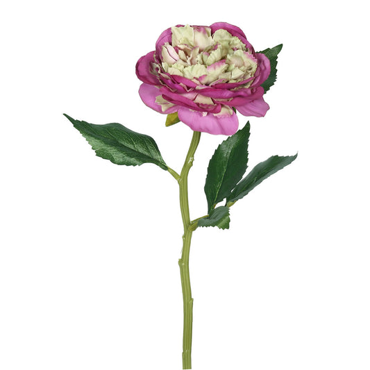 Vickerman 13" Artificial Purple Peony Stem 6 per Bag