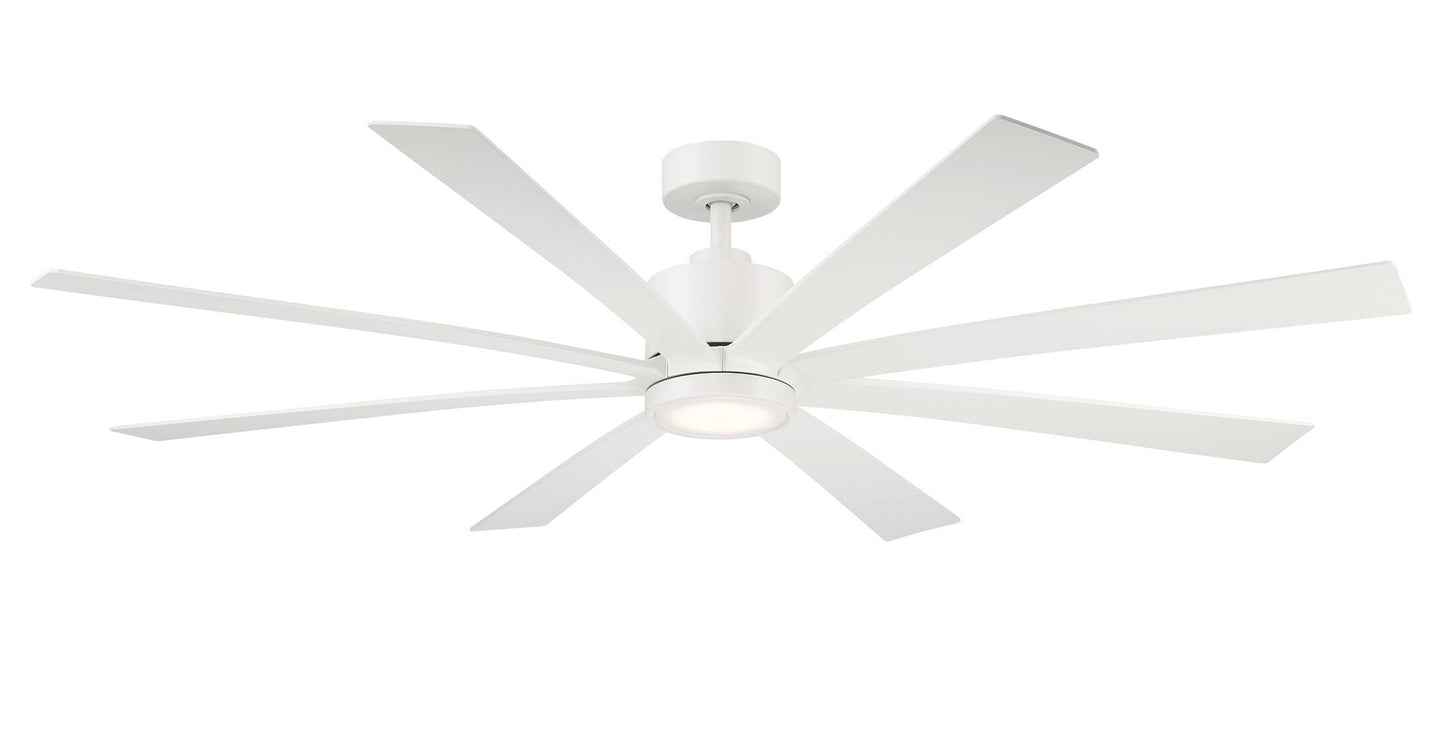 Wind River Fans Richland 65 Inch Indoor/Outdoor Smart Ceiling Fan, 18Watts, 120V, 3000K