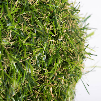 Vickerman 7.25" Artificial Green Grass Ball Pack of 2