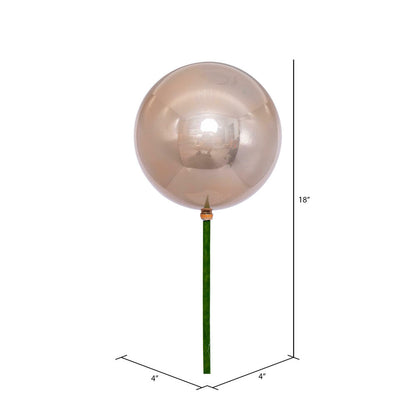 Vickerman 4" x 18" Oat Pearl Ball Ornament Stick 6 per bag.