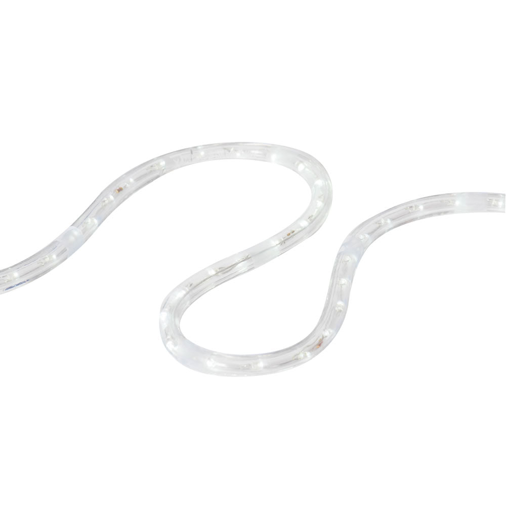 Vickerman 150' x .5" Pure Wht LED Rope Light Spool 120 Volt.