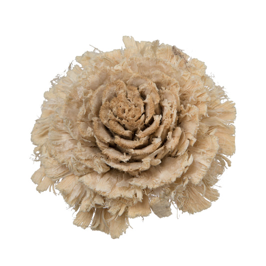 Vickerman Natural Botanicals 1.3"-1.75" Cedar Rose Bleached. Includes 50 pieces per polybag.