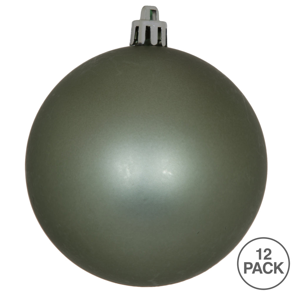 Vickerman 3" Wrought Iron Matte Ball Ornament 12 per Bag