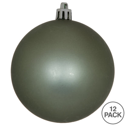 Vickerman 3" Wrought Iron Matte Ball Ornament 12 per Bag
