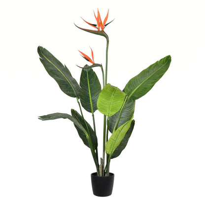 Vickerman 3' Artificial Potted Bird of Paradise Palm Tree.