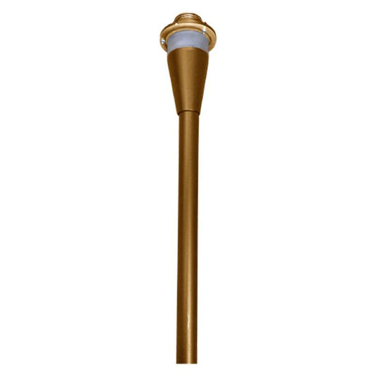 Westgate 15In Aa Series Path Light Stem 3Cct, Antique Brass, Landscape Lighting , 5W, 200 Lumens, 30K/40K/50K, Dark Brass Finish