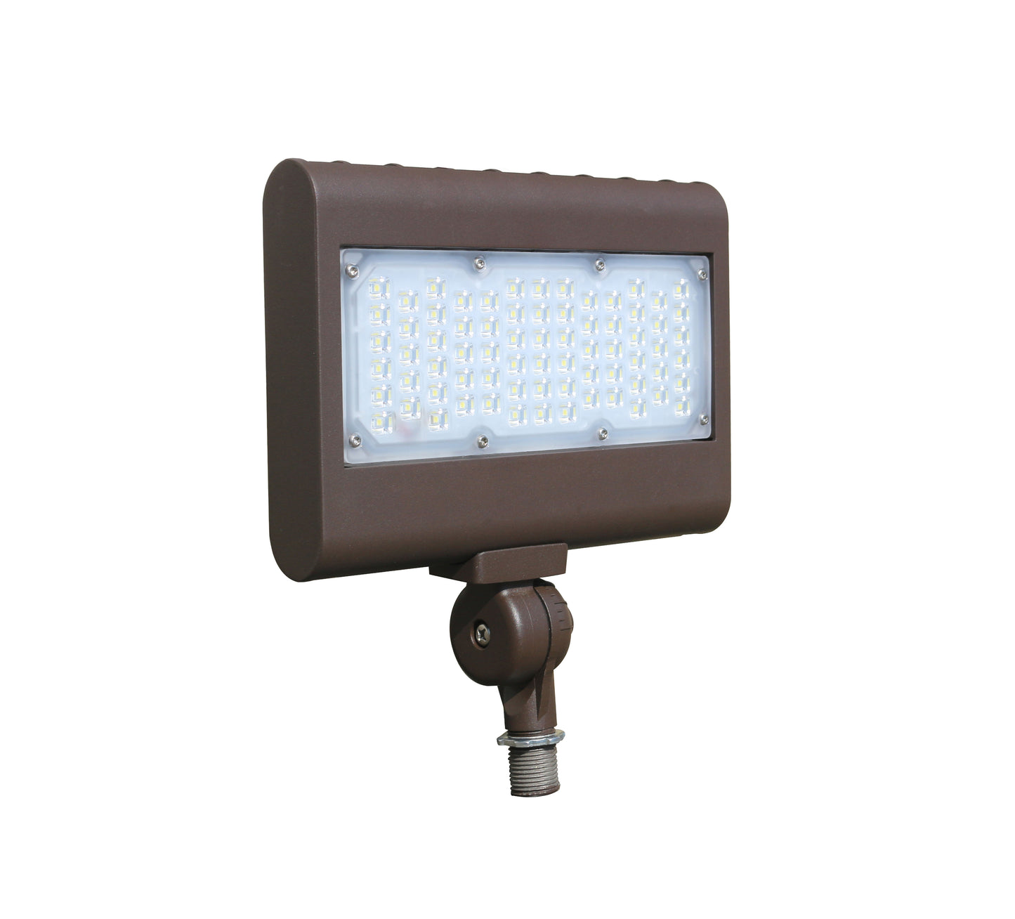 Westgate LED Flood Lights LF3 Series, 120~277V (Not Dimmable), Outdoor Lighting, 50W, 6100 Lumens, 4000K, Dark Bronze Finish