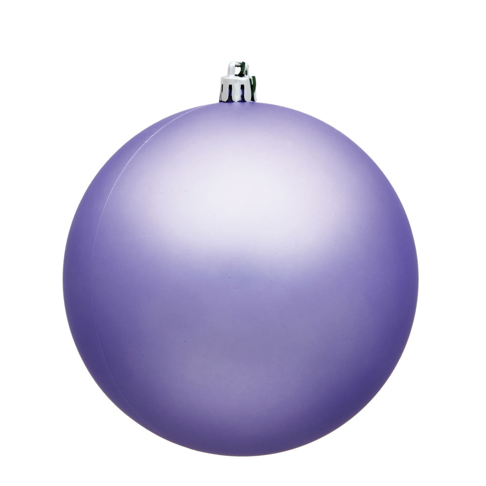 Vickerman 10" Lavender Matte Ball Christmas Ornament