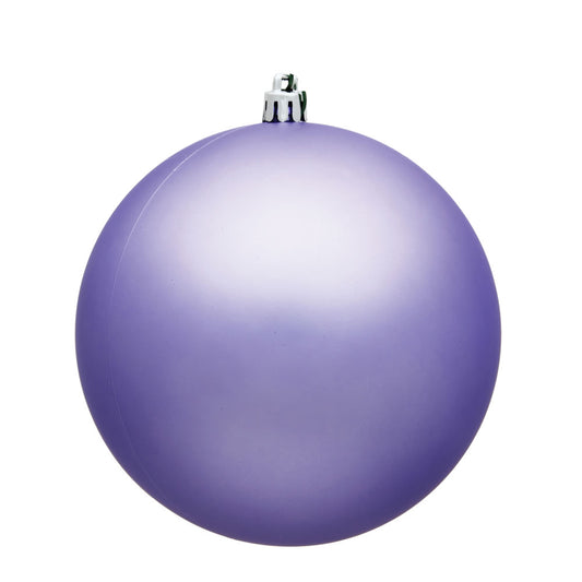 Vickerman 10" Lavender Matte Ball Christmas Ornament