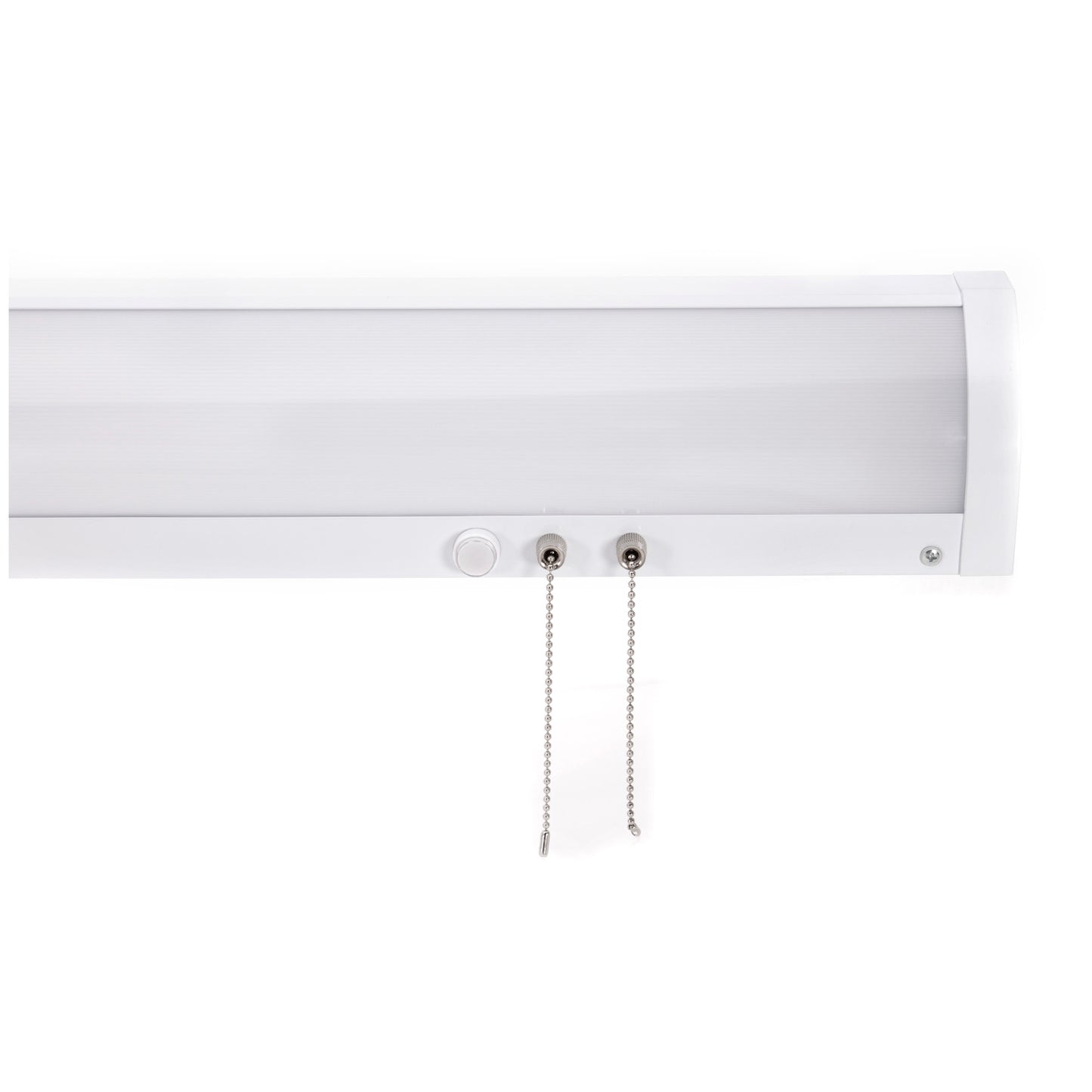 Sunlite 48-Inch LED Linear Bed Light Fixture, 20W/40W/60W, Color Selectable 30K/40K/50K, 2218-6958 Lumens, Dimmable, DLC & ETL Listed, 120V, 3-Way Switching (Up/Down), 116 Degree Beam Angle, White