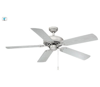 Wind River Fans Dalton 52 Inch Indoor/Outdoor Ceiling Fan, 3 Speed, 120V