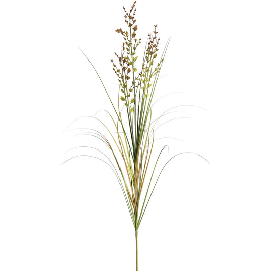 Vickerman 43" PVC Artificial Green and Brown Grass and Plastic Spray. Includes 6 sprays per pack.