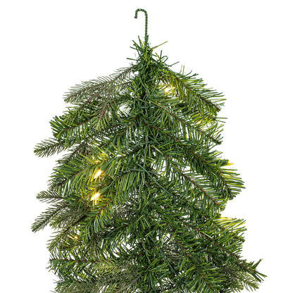 Vickerman 9' x 14" Douglas Fir Artificial Pre-Lit Garland with Dura-Lit® Warm White LED Mini Lights.