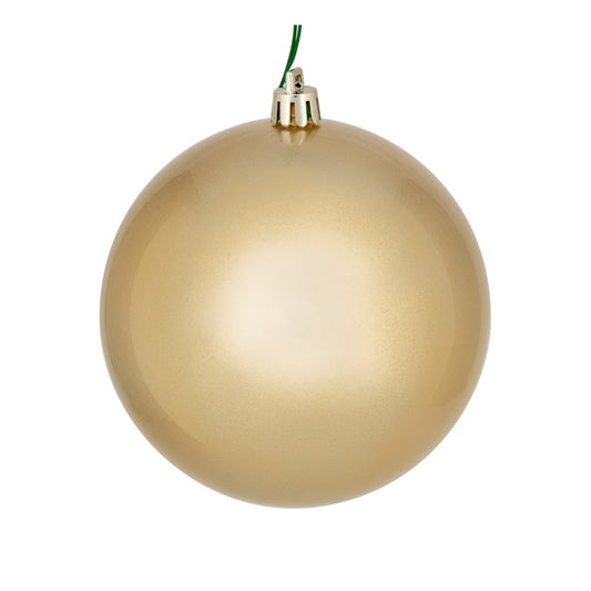 Vickerman 4" Oat Candy Ball Ornament 6 per Bag