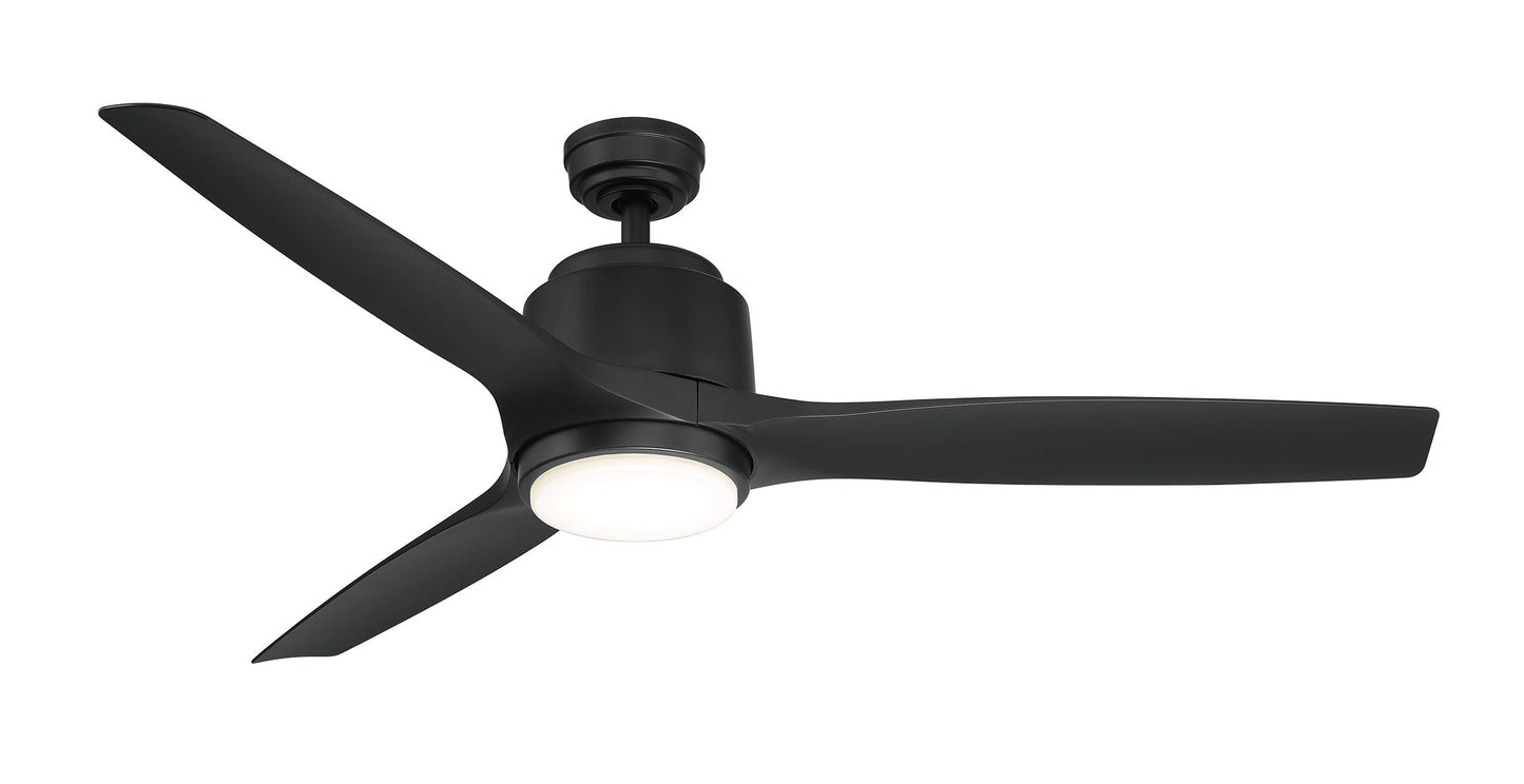 Wind River Fans Sora Outdoor 56 Inch Galvanized Iron Ceiling Fan, 17Watts, 120V, CCT Adjustable