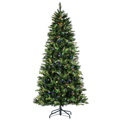 Vickerman 7.5' x 45" Southern Mixed Spruce Artificial Christmas Tree LED Multi-colored Lights