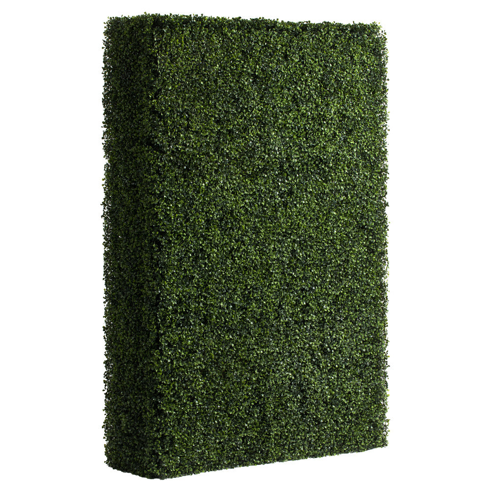 Vickerman 72" x 16" x 48" Artificial Boxwood Hedge.