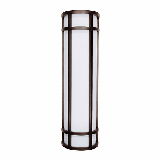 Westgate  LED 24In Outdoor Sconce 25W 3Cct Dual-Dimming, Orb, Outdoor Lighting, 25W, 1800 Lumens, 30K/40K/50K, Orb Finish, TRIAC And 0-10V Dimming