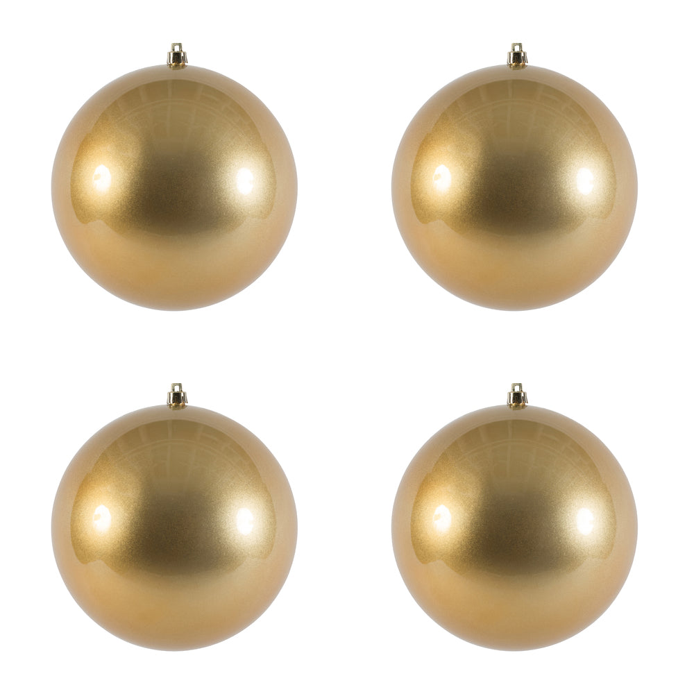 Vickerman 6" Copper/Gold Candy Ball UV Drill 4/Bag