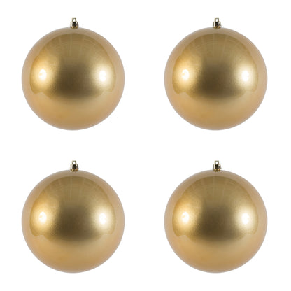 Vickerman 6" Copper/Gold Candy Ball UV Drill 4/Bag