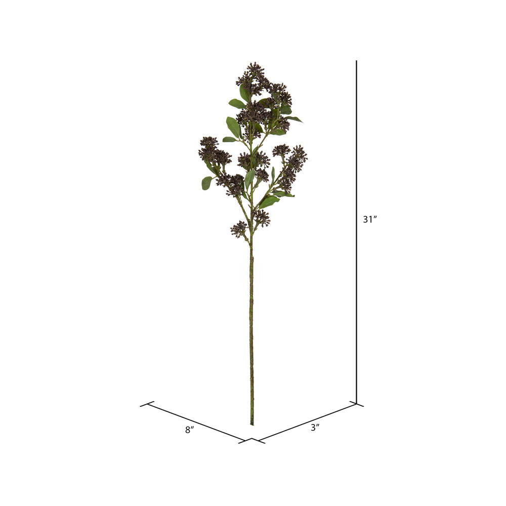 Vickerman 31" Blackberry Purple Artificial Wild Berry Spray 2 per bag.