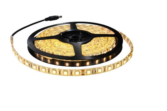 Westgate LED Ribbon, SMD3528,60/4.8LEDs/M, 8MM Width, 24V, 5M/Rl, Non W/P, WW, Final Production, 1.5W/Ft, 90 Lumens/Ft, 2700K