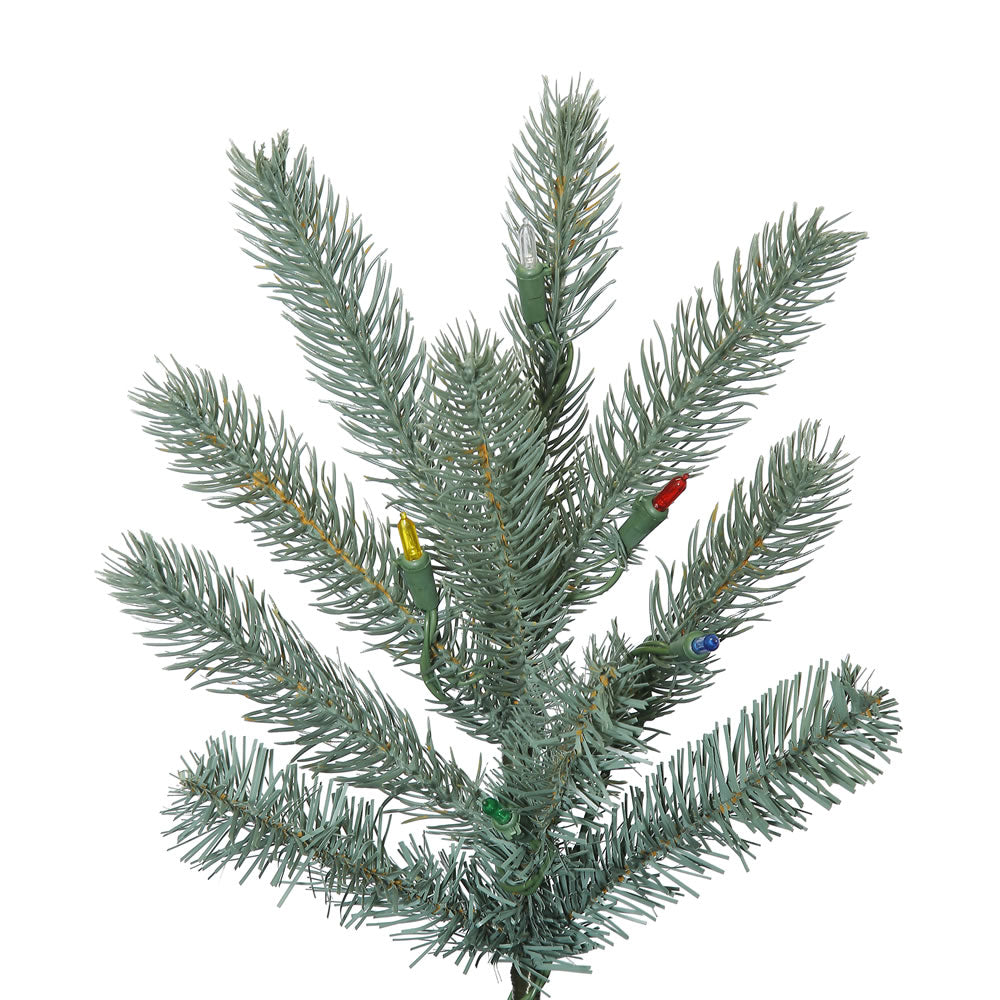 Vickerman 12' Colorado Blue Spruce Slim Artificial Christmas Tree Unlit