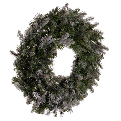 Vickerman 48" Frosted Douglas Fir Artificial UnLit Wreath.
