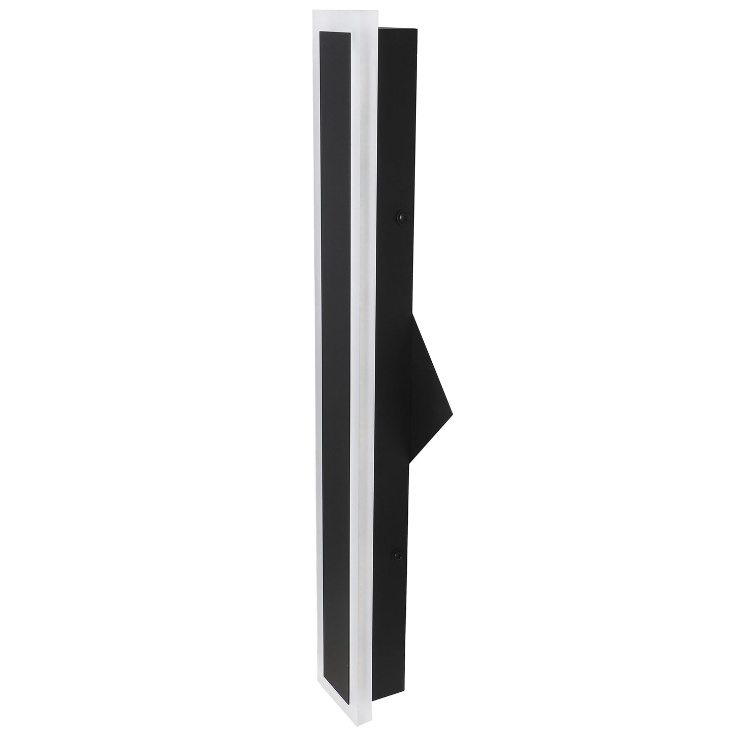 ASD Lighting LED Outdoor Wall Sconce Narrow design 24" 24W 120-277V CCT Selectable 3000/4000/5000K Dimmable Black ETL