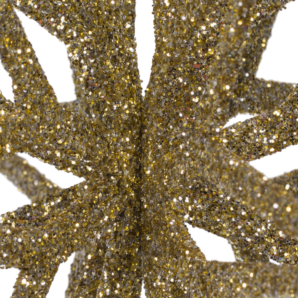Vickerman 12" Champagne Iridescent Star Christmas Ornament