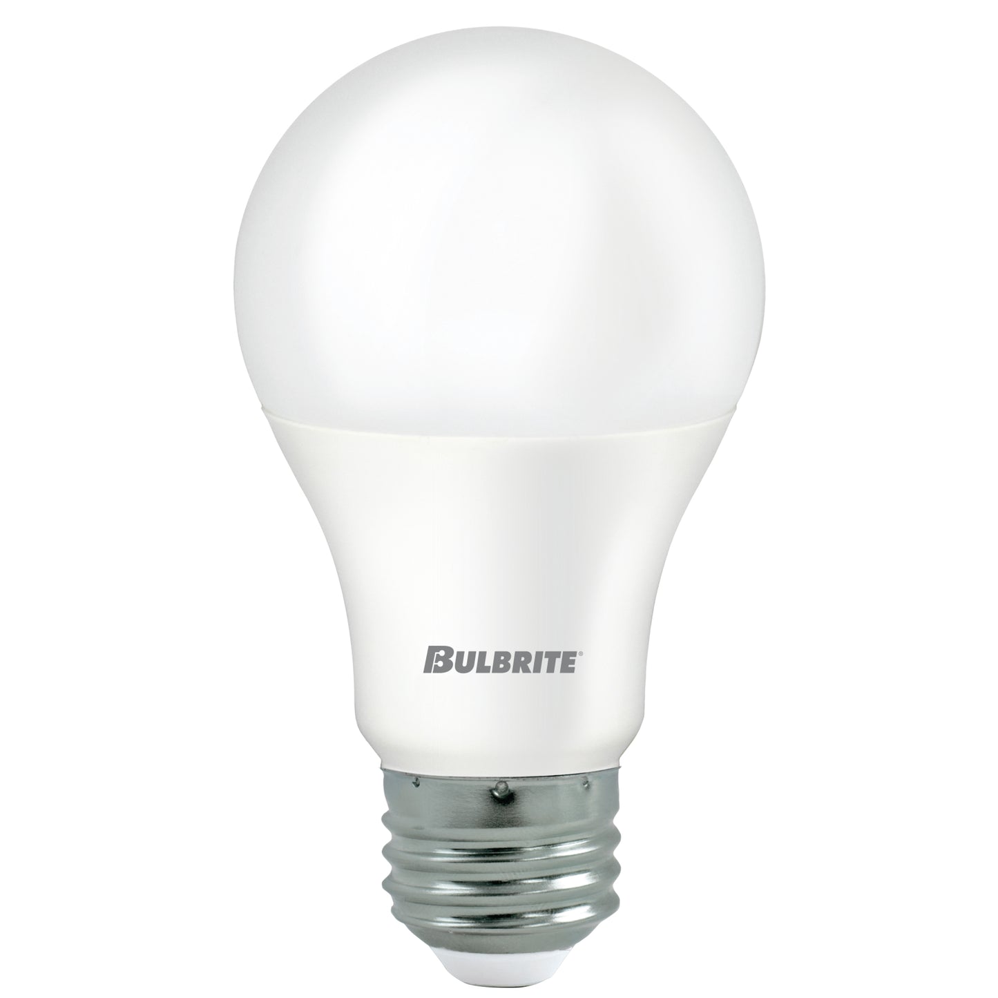 Bulbrite 9 Watt Frost A19 LED Light Bulbs with Medium (E26) Base, 2700K Warm White Light, 750 Lumens